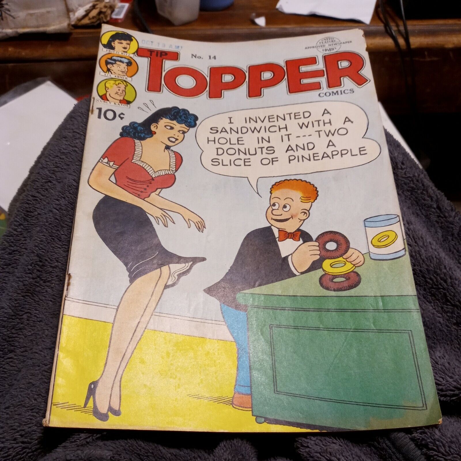 Tip Topper Comics #14 united features 1952 golden age fritzi ritz precode