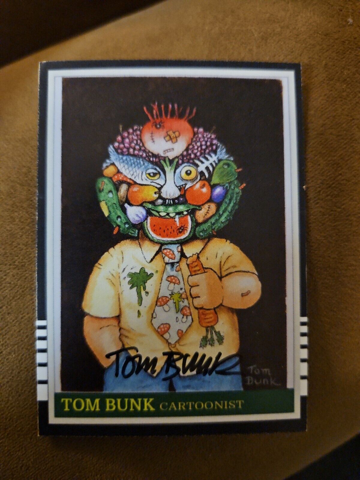 Tom Bunk Custom Signed \
