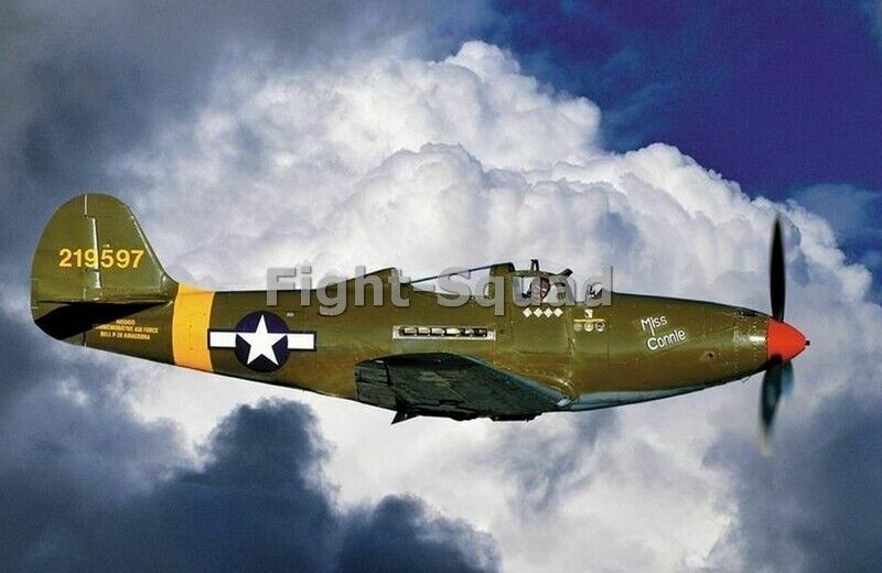 WW2 Picture Photo P-39 Bell Aircobra Miss Connie 3378