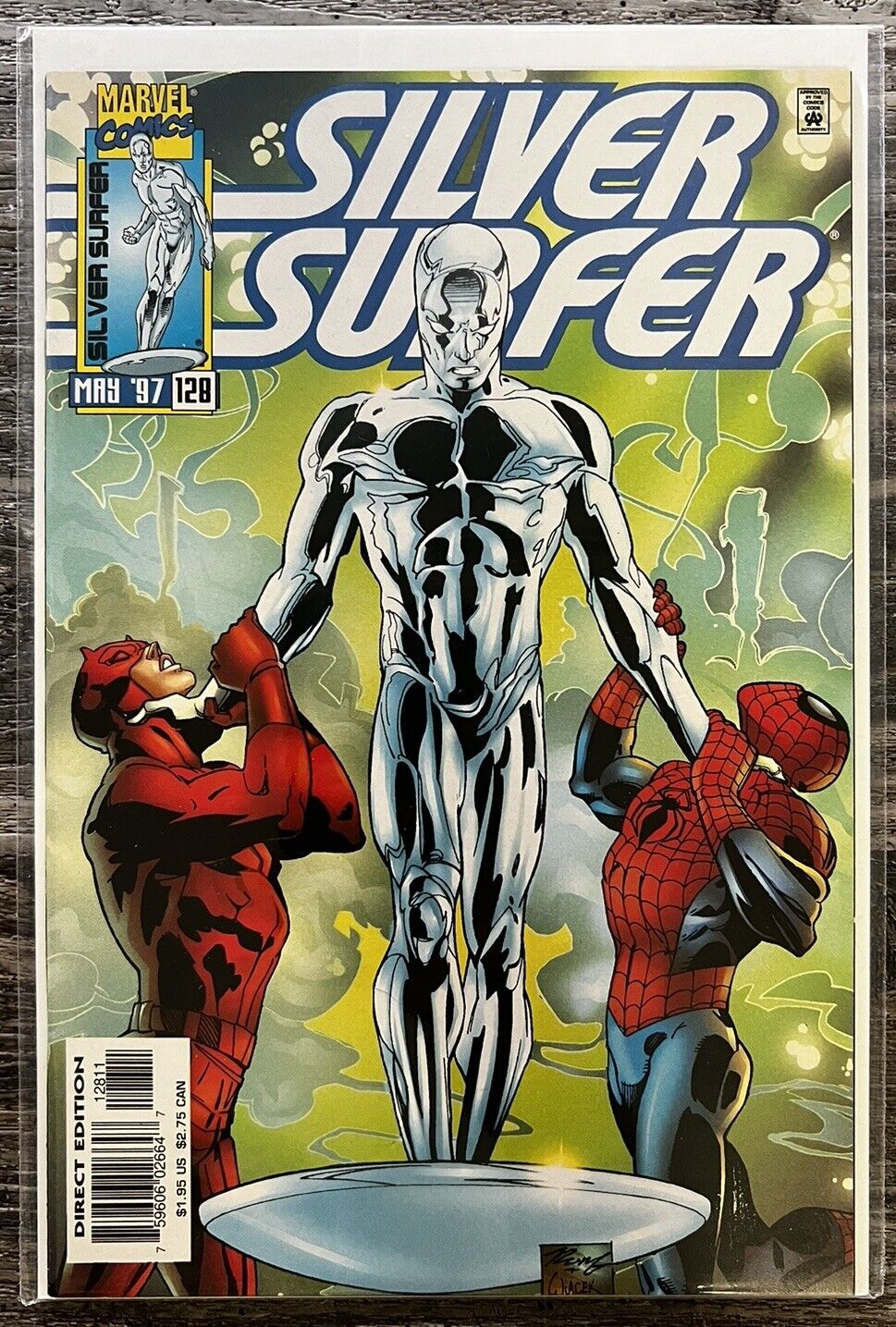SILVER SURFER #128 - Low Print - HTF - Marvel Comics - Clean Copy See Pics