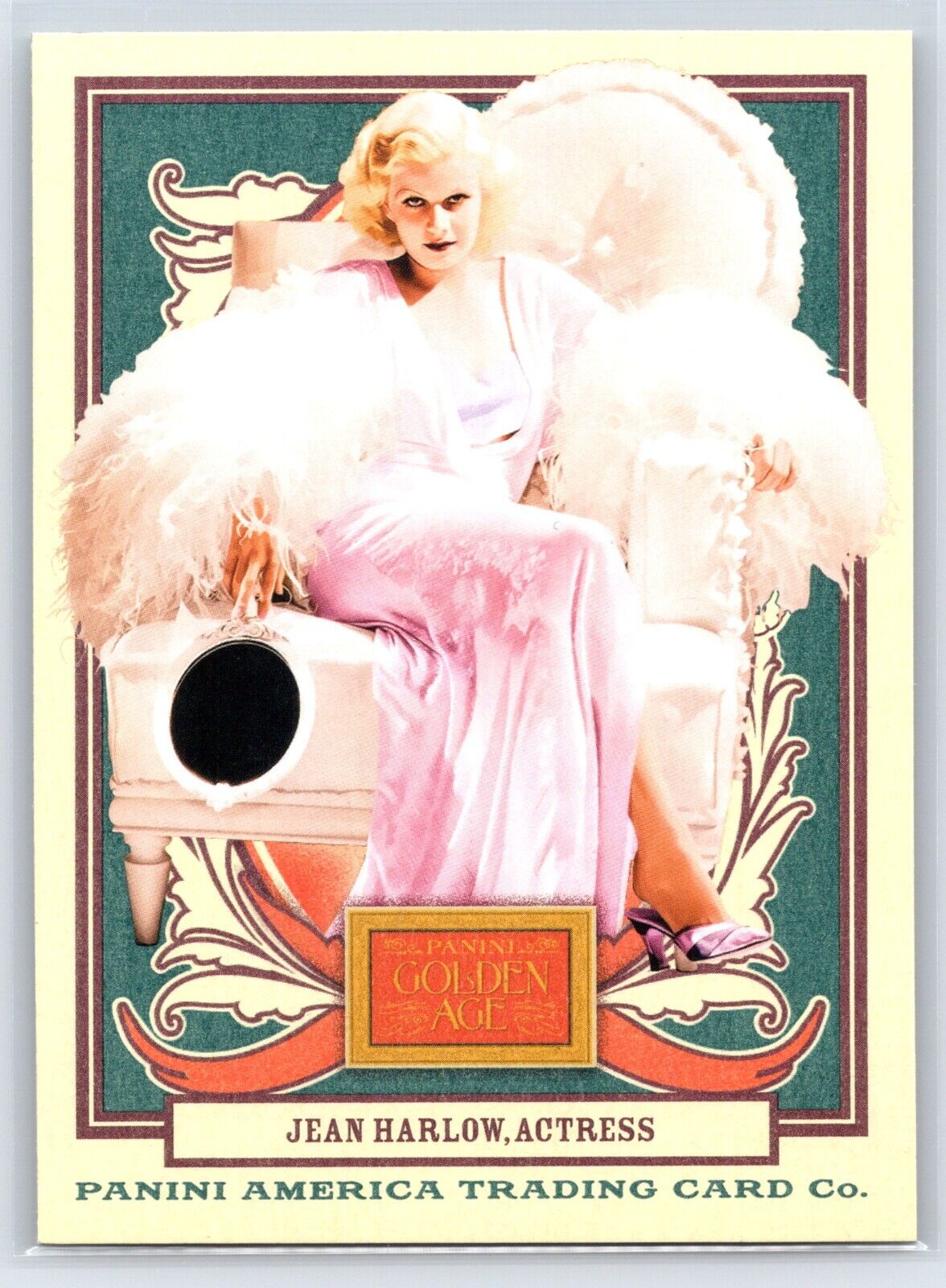 2013 Jean Harlow Panini Golden Age #55 Actress Card