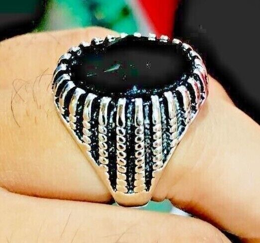 MOST POWER QUEEN SUCCUBUS RING Black Stone