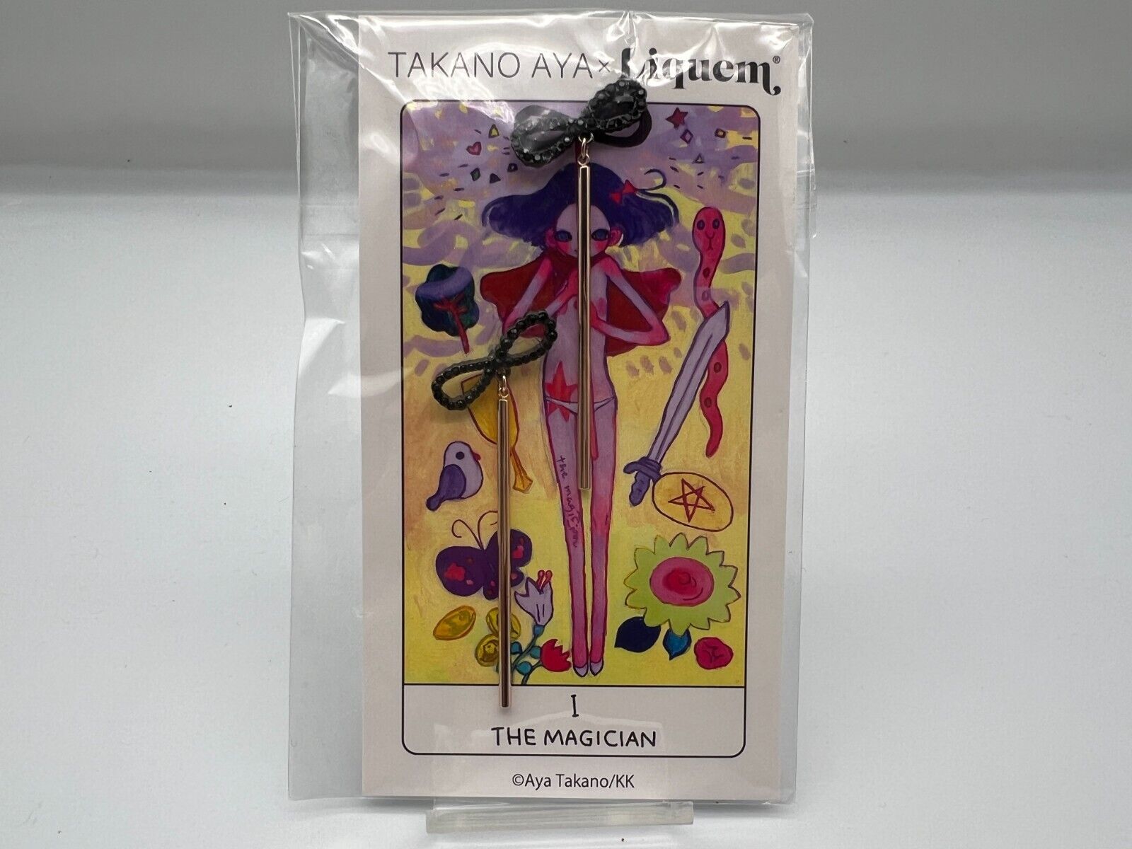 AYA TAKANO × Liquem THE MAGICIAN earrings Kaikai Kiki Rare F/S