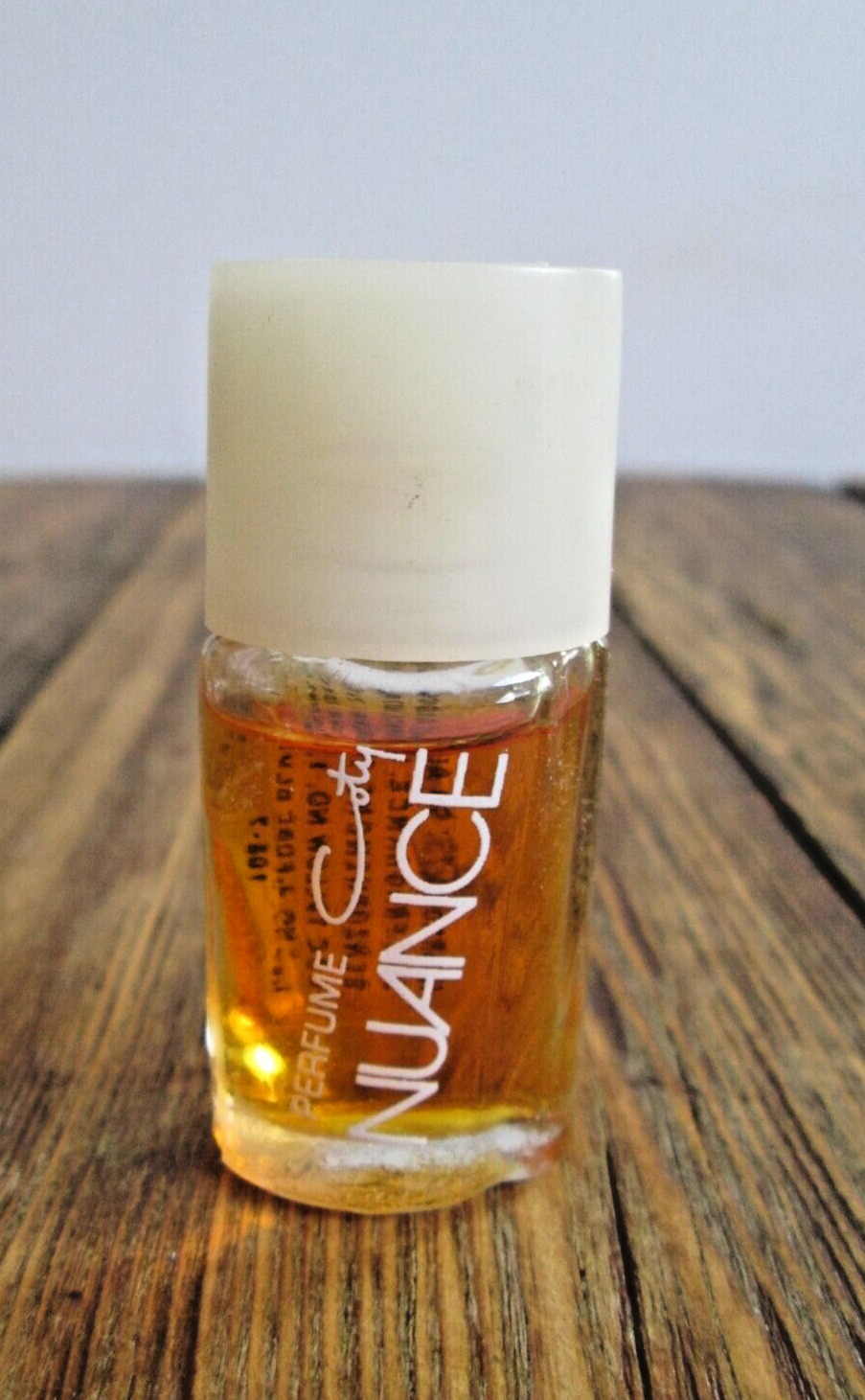Vintage Coty Nuance Cologne Perfume .12 oz. Fragrance Mini Miniature Travel Size