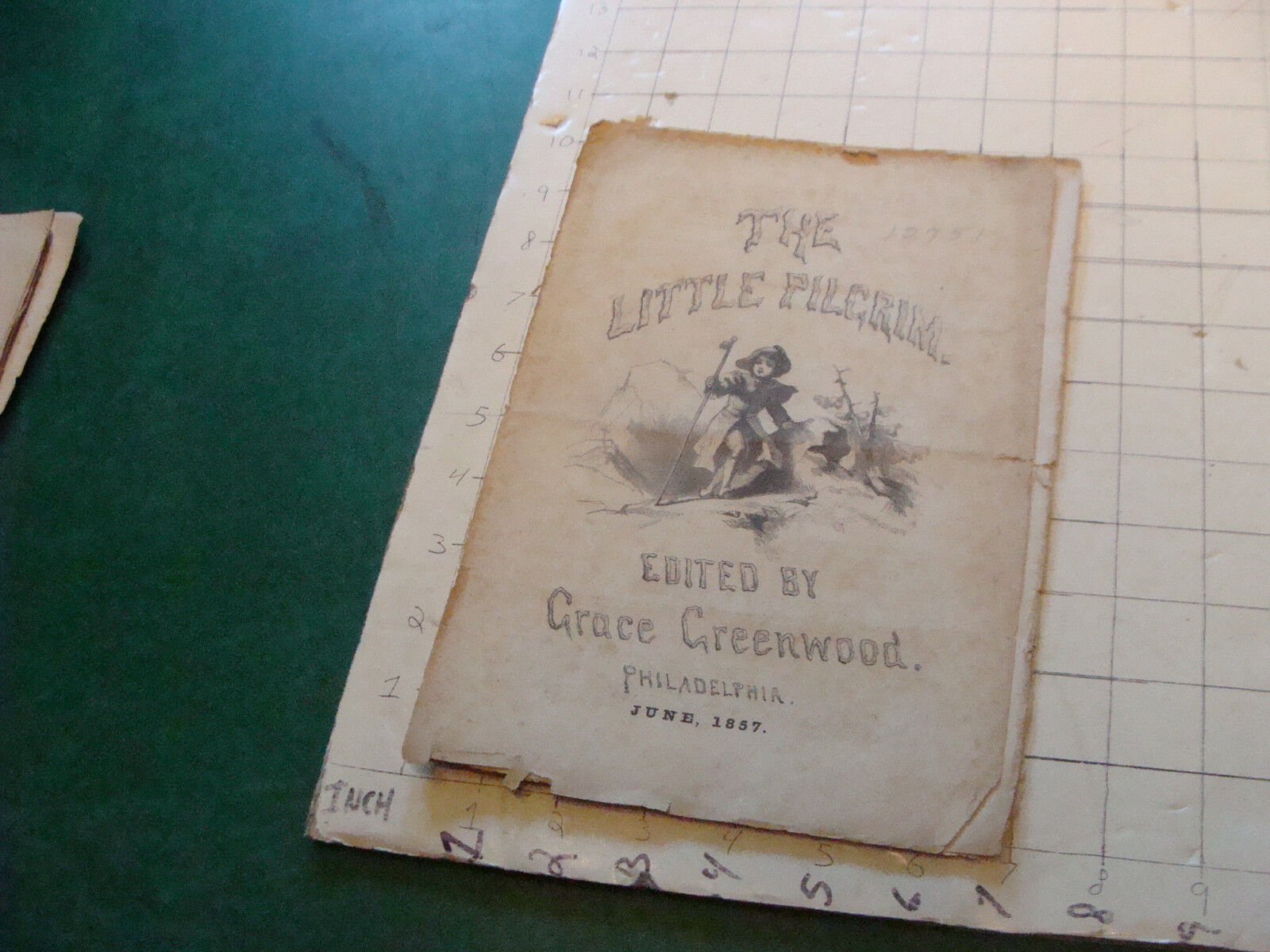 original THE LITTLE PILGRIM Sara Jane Lippincott JUNE 1857 I show all pages