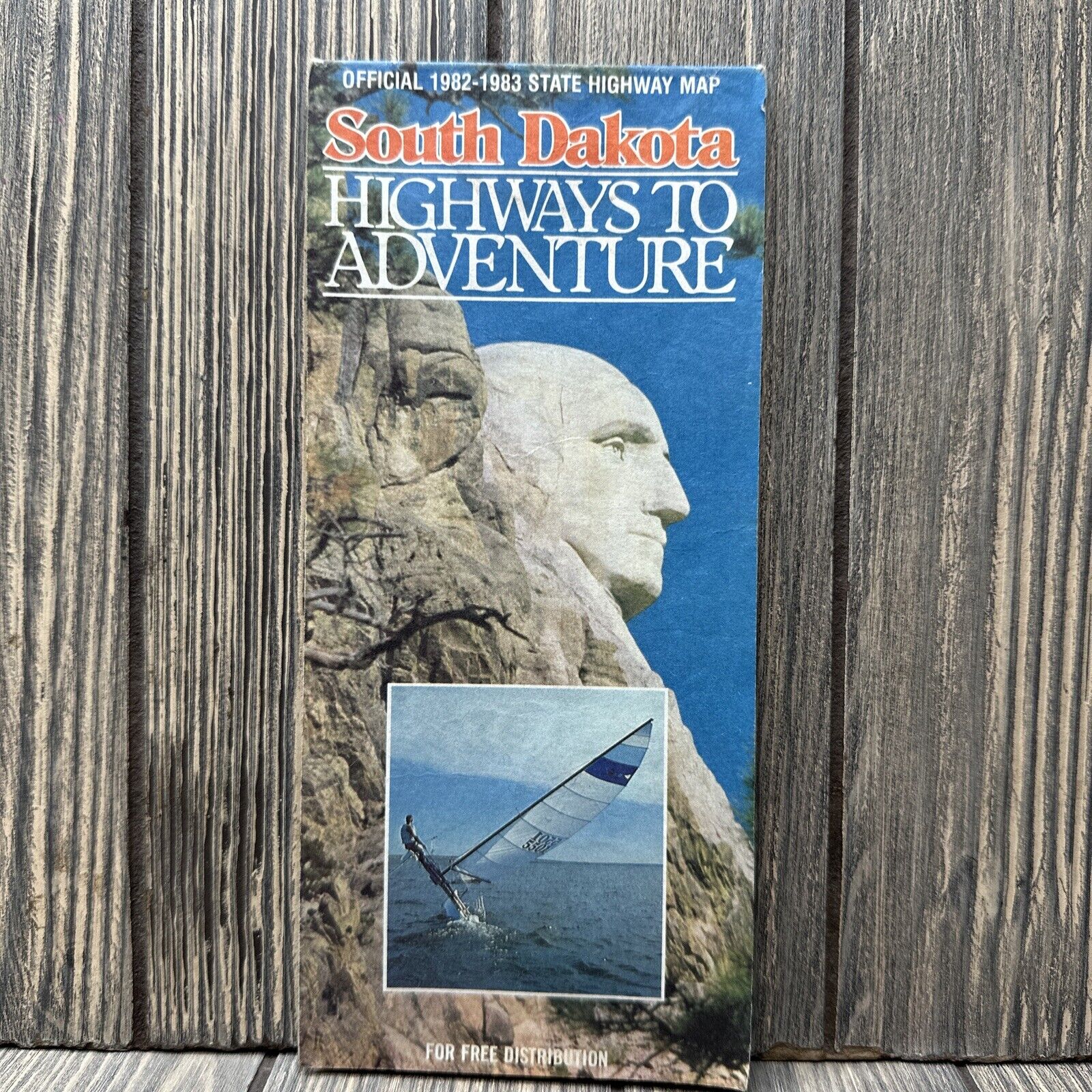 Vintage South Dakota Highways To Adventure 1982 1983 Brochure