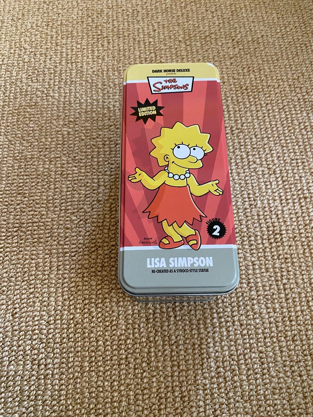 Dark Horse Deluxe The Simpsons Classic Character: Lisa Simpson Statue #2 108/550