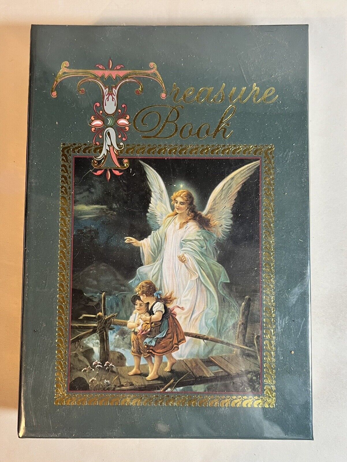 Vintage Holy Picture Treasure Book. The Guardian Angel NIB. Gallery Graphics
