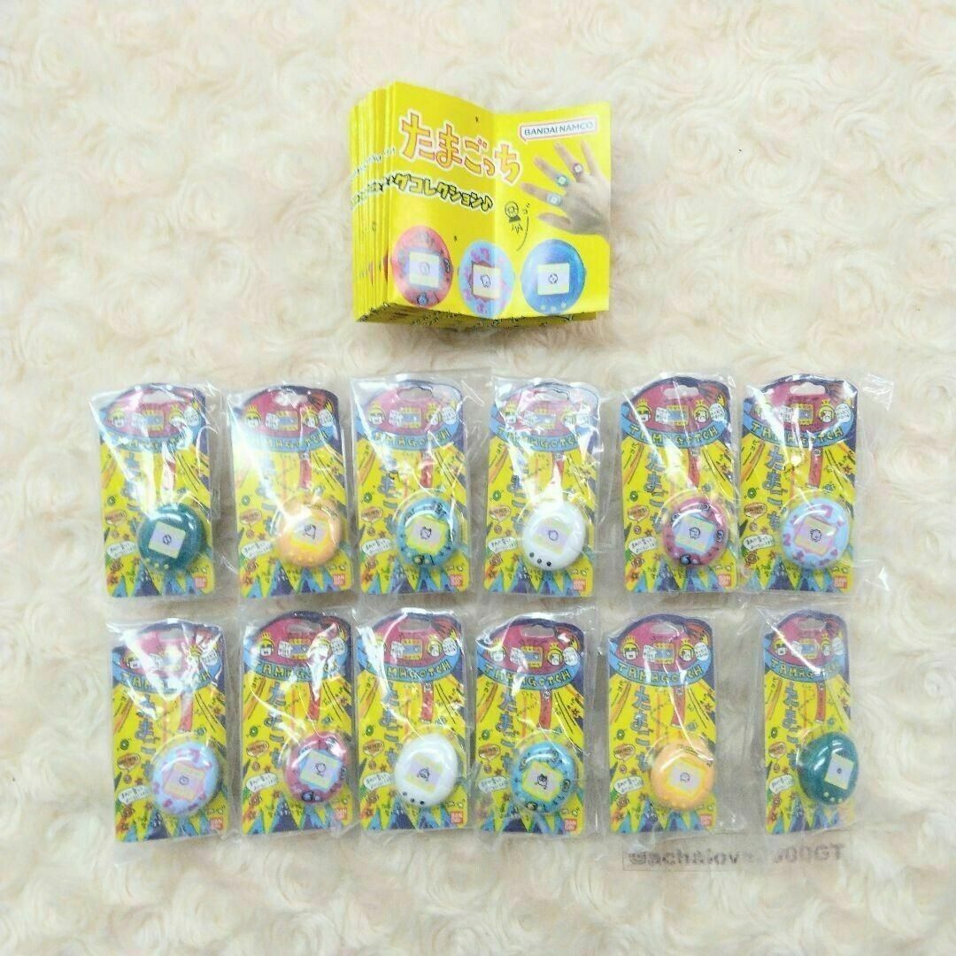 Ringcolle Tamagotchi All 12types Complete Set GachaGacha Capsule Toy Japan