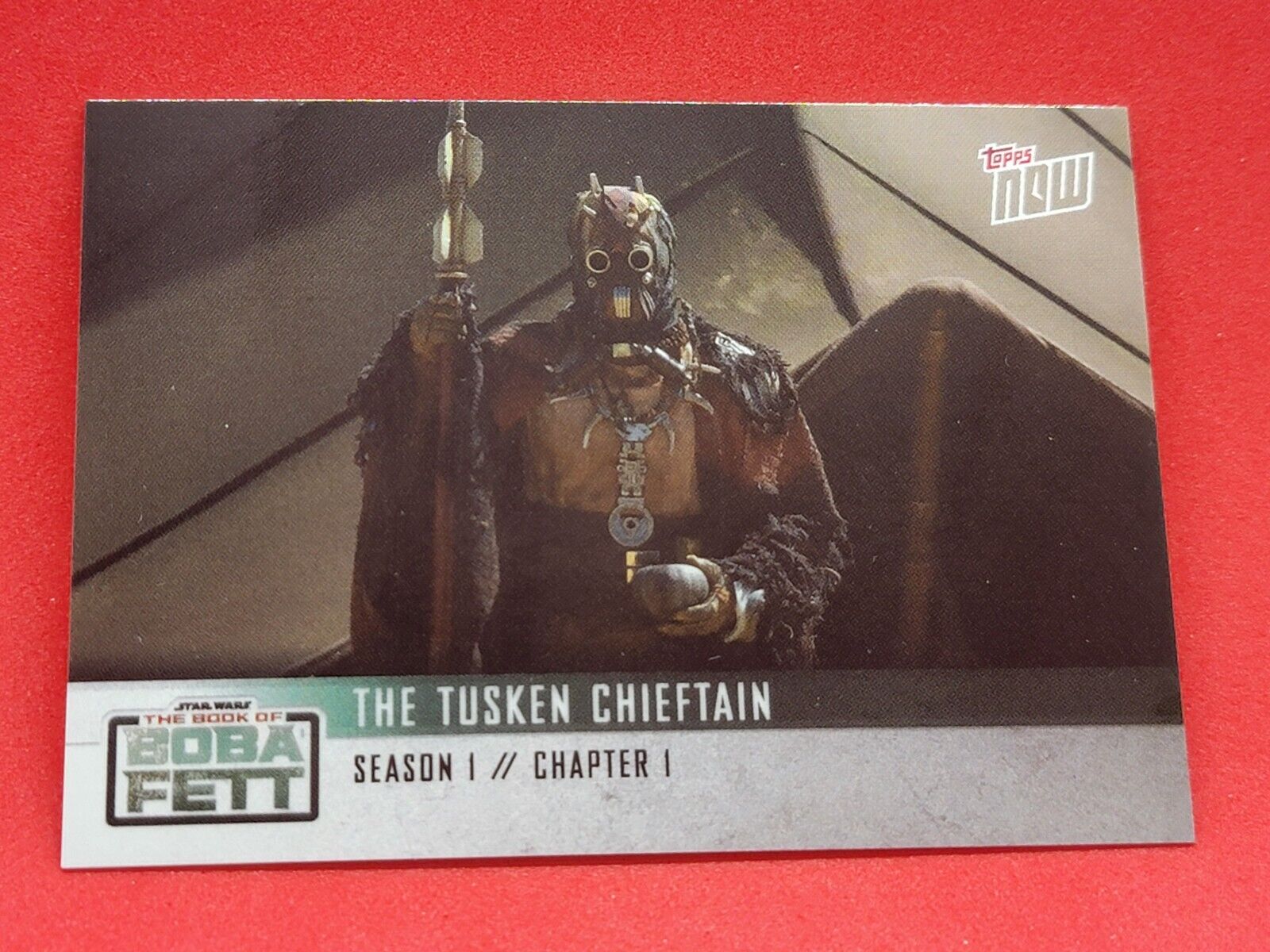 2022 Topps Now Star Wars The Book of Boba Fett /2623 Tusken Chieftain #4 w_J