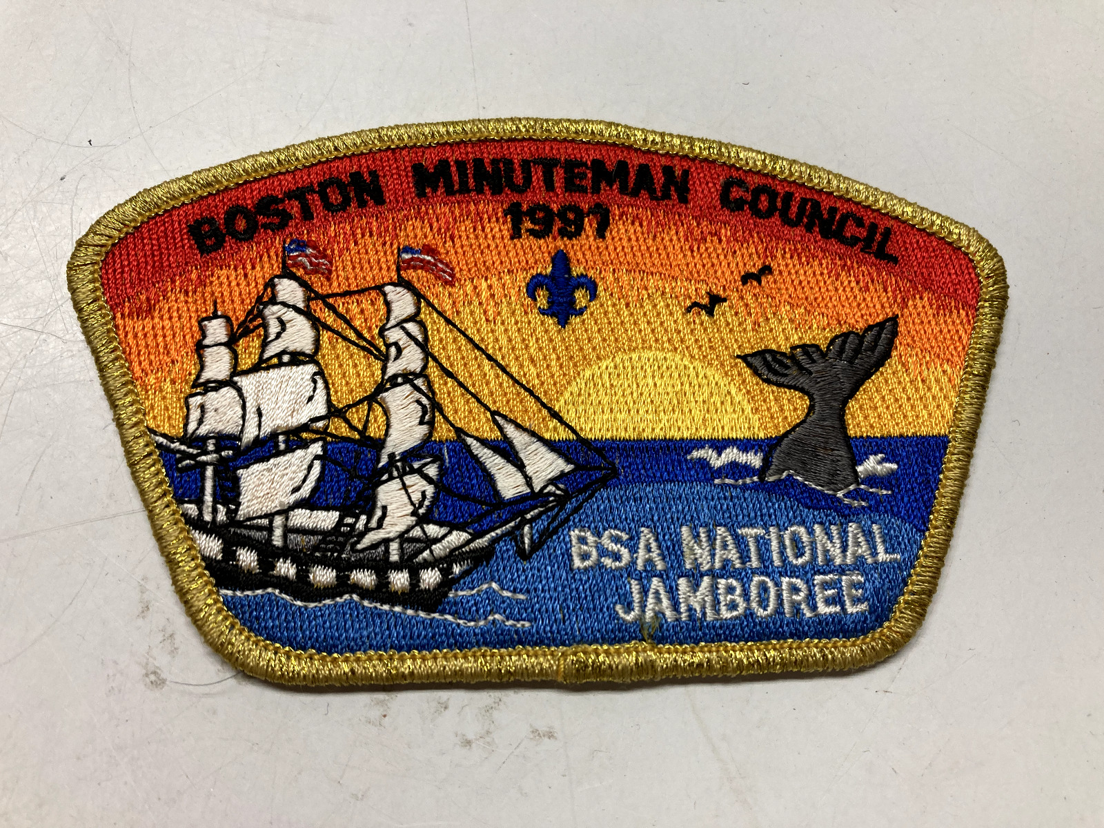 (129)   Boy Scouts - 1997 National Jamboree - Boston-Minuteman  jsp