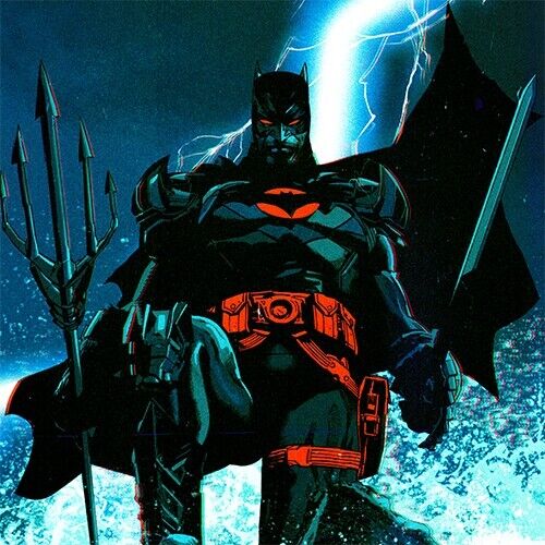 BATMAN Signed ART PRINT Mitch Gerads FLASHPOINT BEYOND #1 Cover DC Aquaman NEW