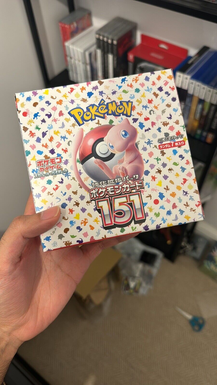 Pokemon Japanese 151 Booster Box New *NO SHRINK* UK SELLER🇬🇧 SAME DAY 📦🚚