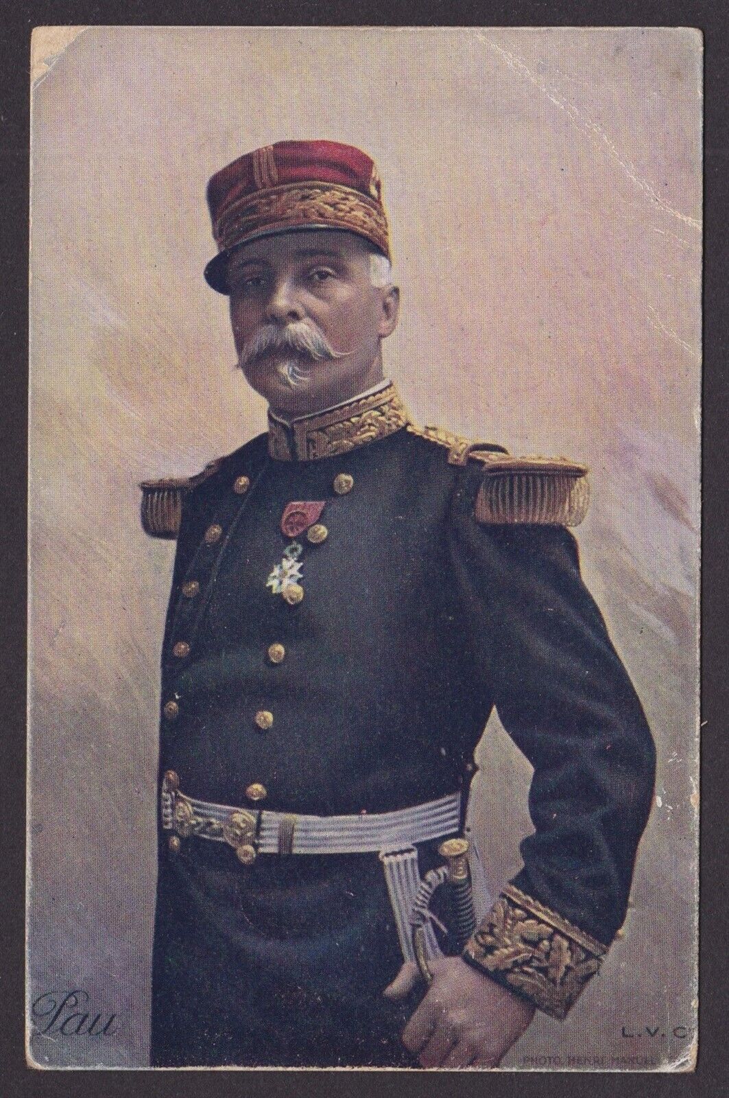 FRANCE, Postcard, General Paul Pau, WWI, Unused