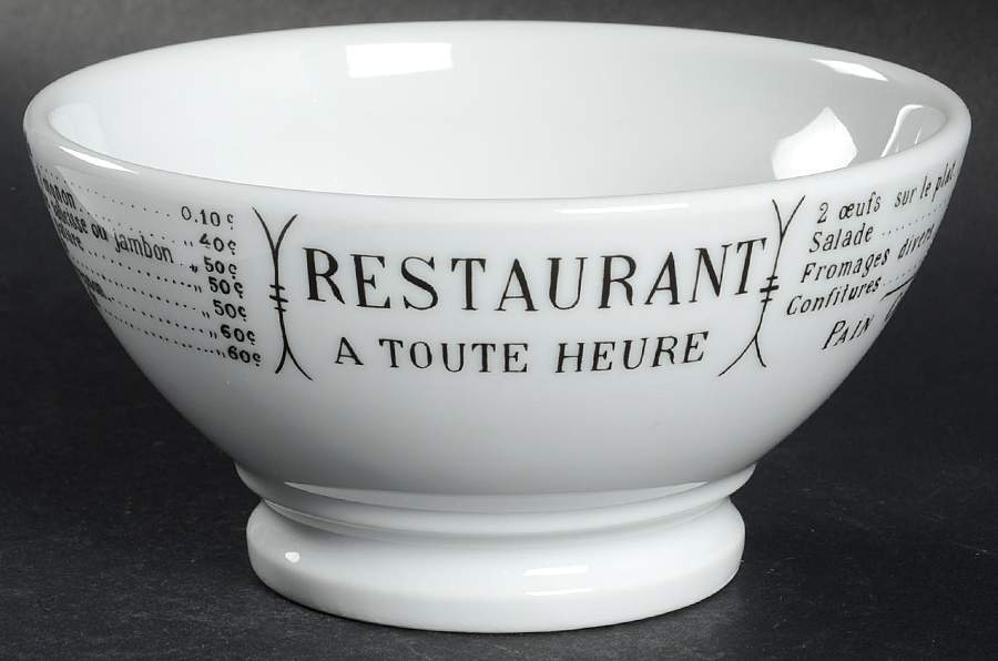 Pillivuyt Brasserie Cafe Au Lait Bowl 10412927