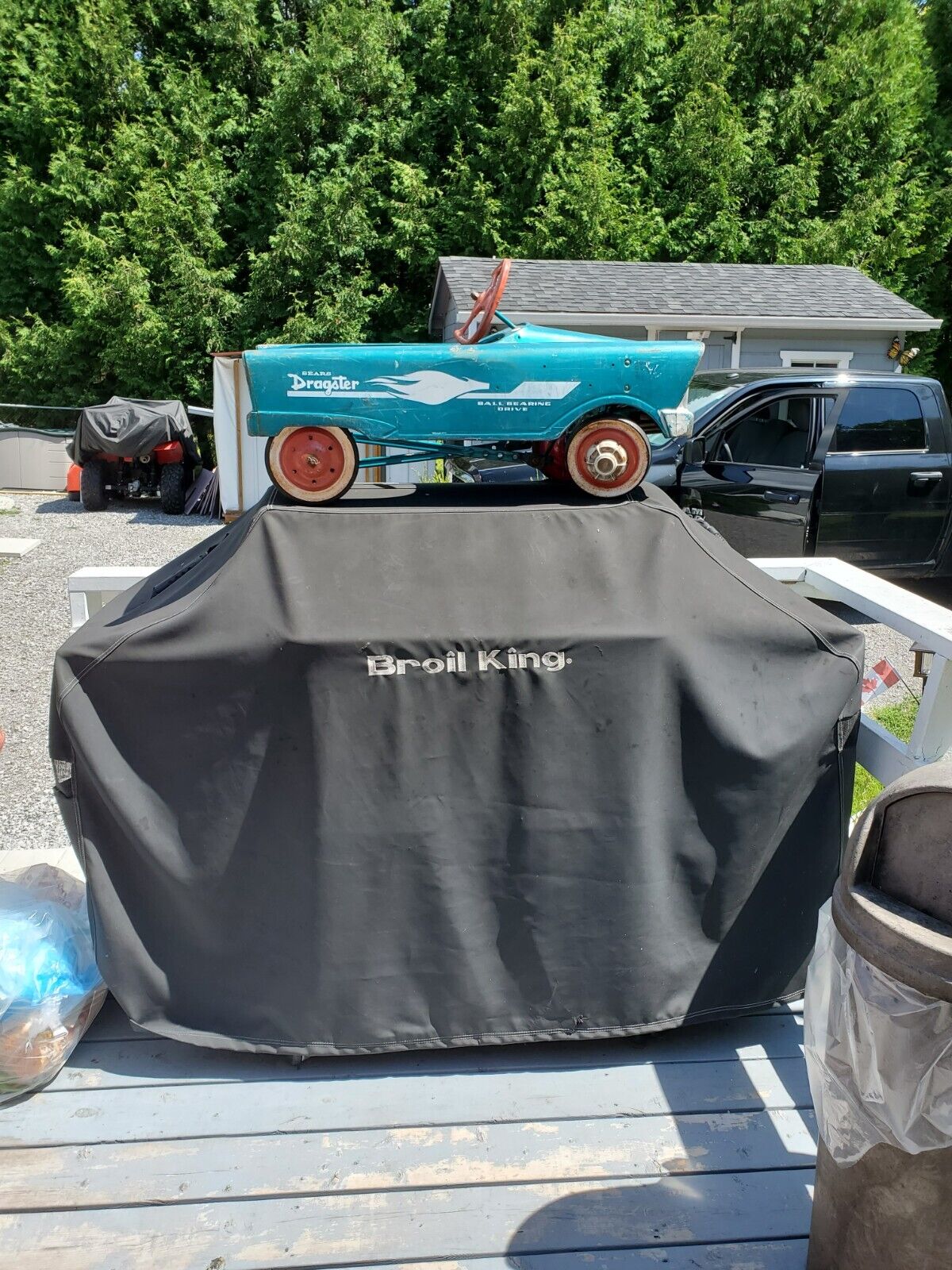 Original Sears Dragster Pedal Car