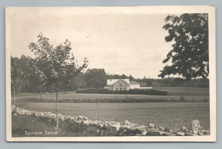 Tunheim TANUM Norway RPPC Antique Oslo Real Photo Foto Postcard 1910s