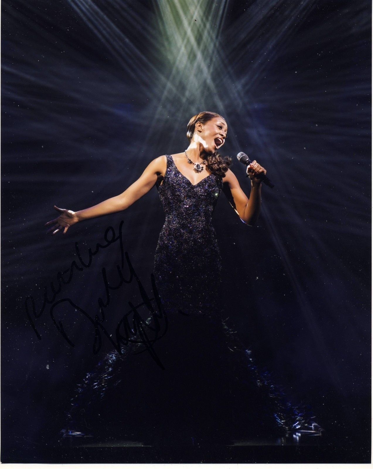 Beverley Knight Autograph Signed 10x8 Photo AFTAL [A0116]