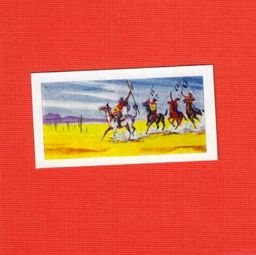 1957 CBT KANE PRODUCTS LTD.    RED INDIANS   #33   SCALPING