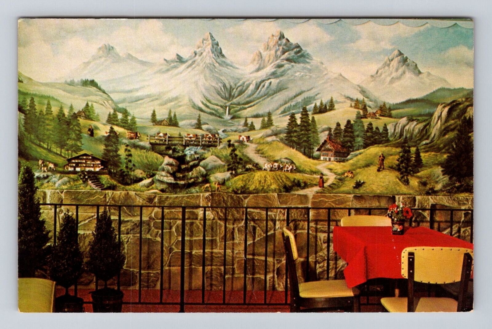 Wilmot OH-Ohio, Alpine Alpa, Antique, Vintage Souvenir Postcard
