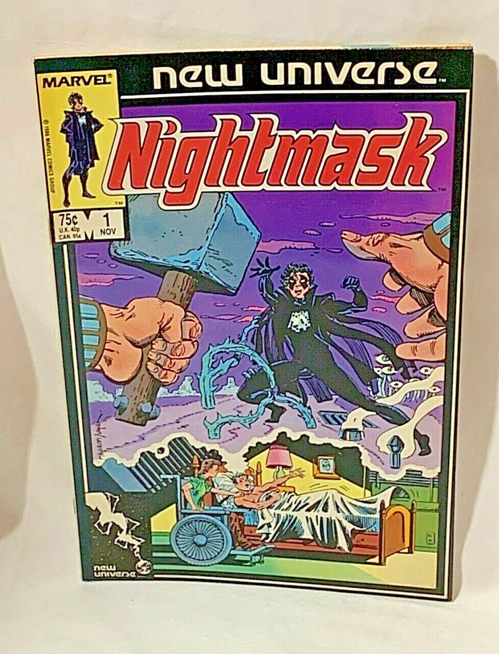 Nightmask #1 Marvel Comic 1986