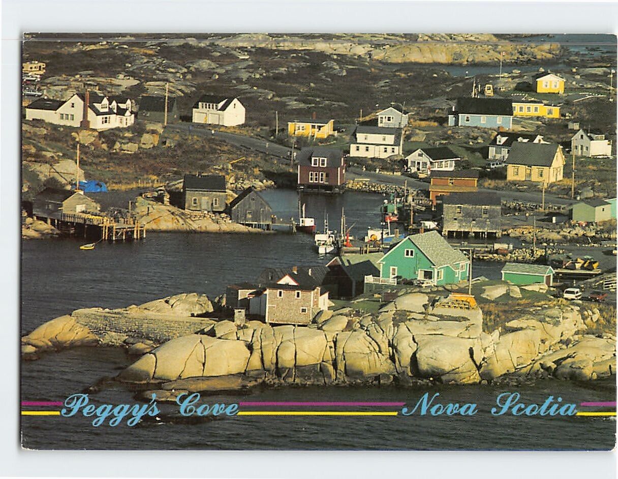 Postcard Peggy\'s Cove Nova Scotia Canada