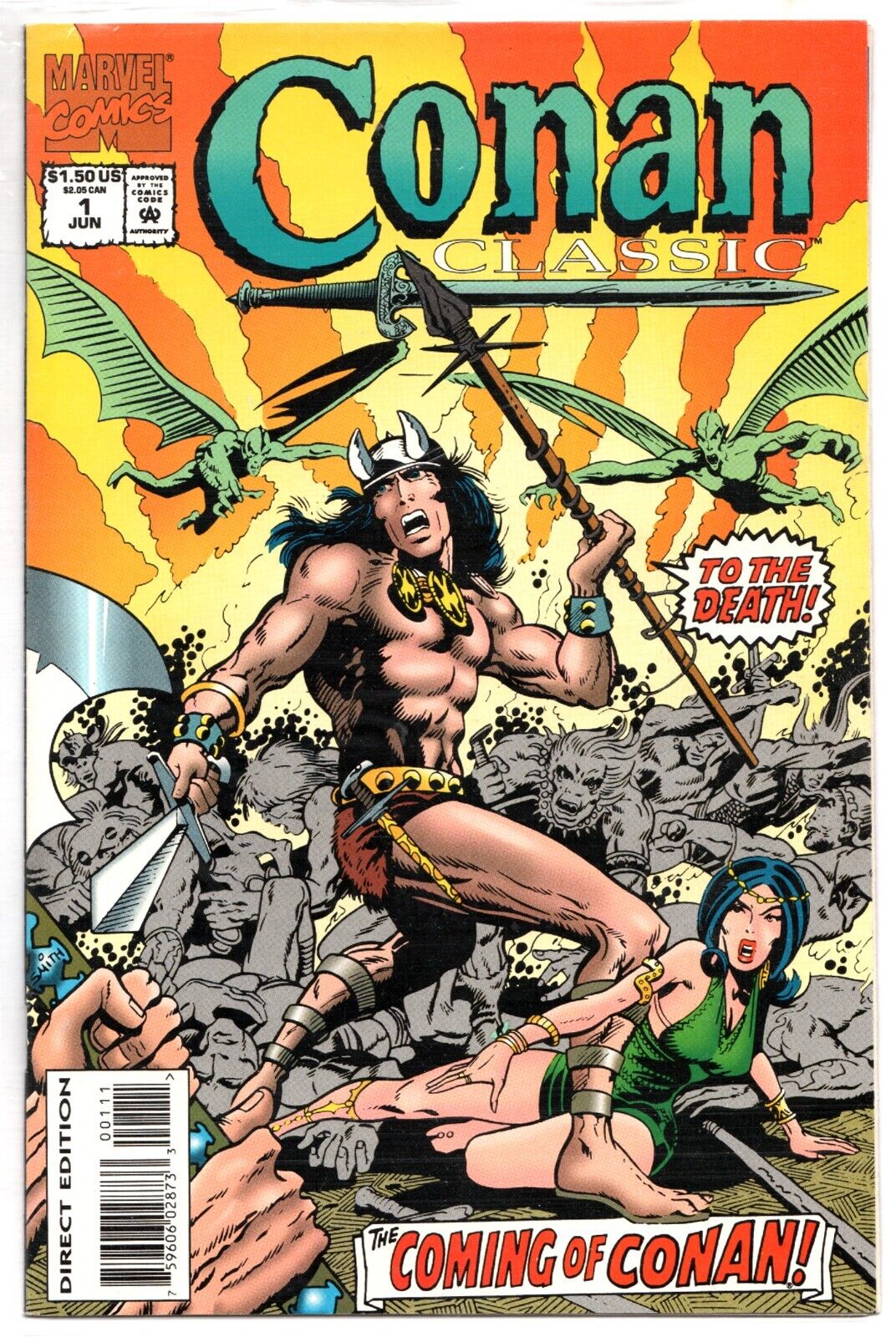 Conan Classic #1-11 (MARVEL1994) Complete Set - re-mastered