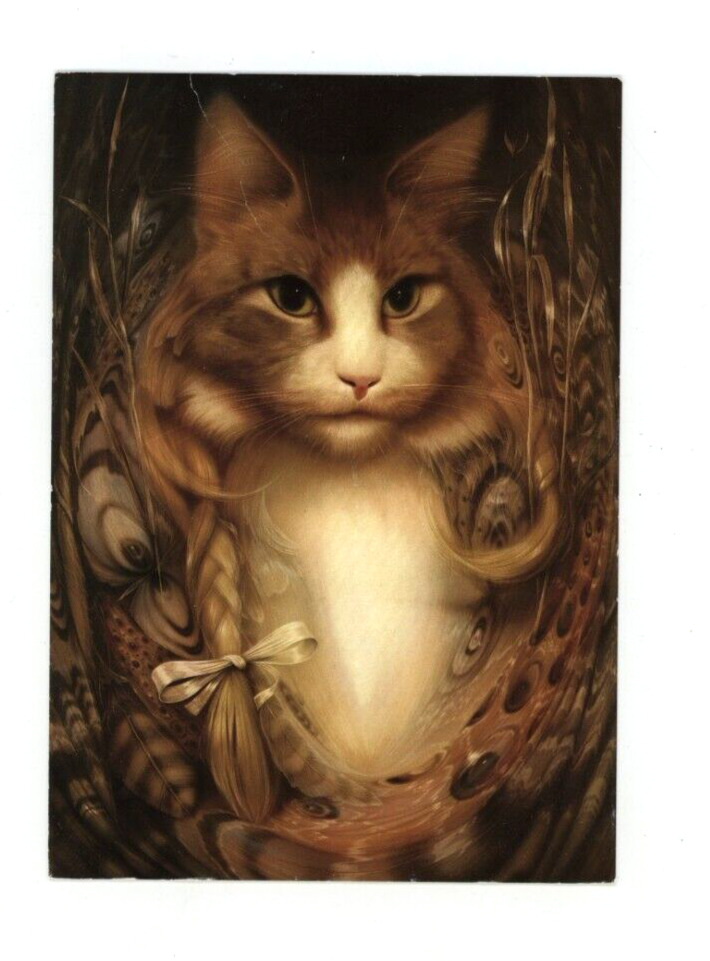 Vintage Cat Postcard   CARL W. ROHRIG   \