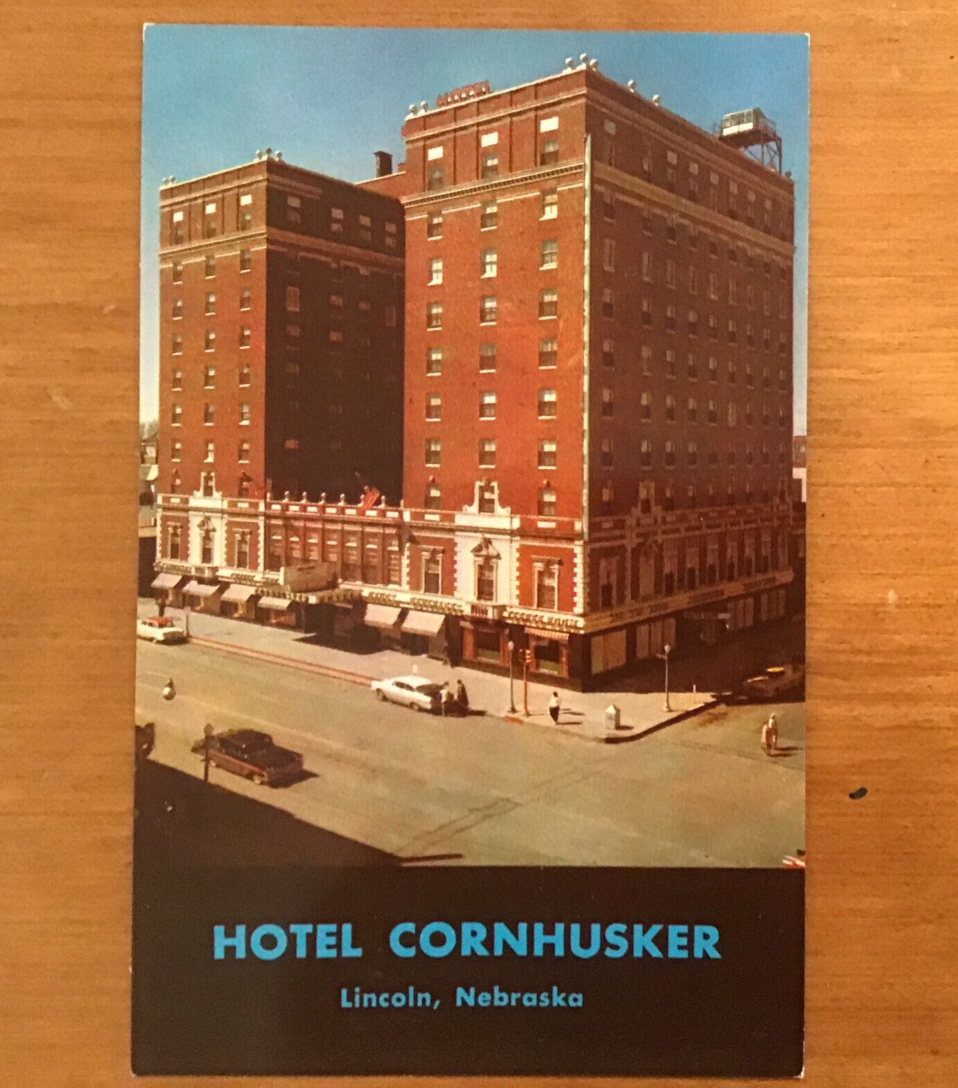 Lincoln NE- Nebraska, Hotel Cornhusker, Outside View, Vintage Postcard