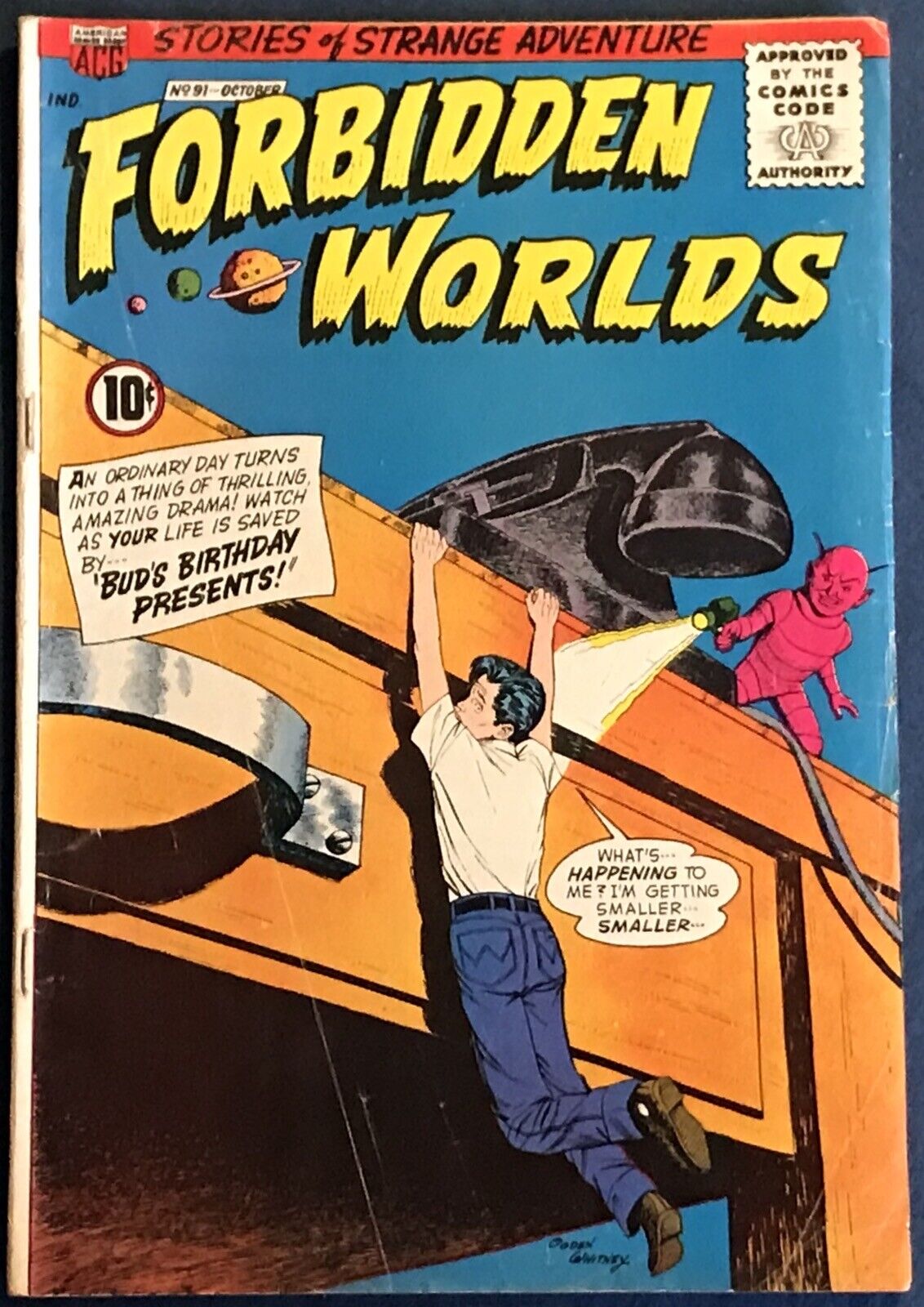 Forbidden Worlds #91  Oct 1960  ACG Horror