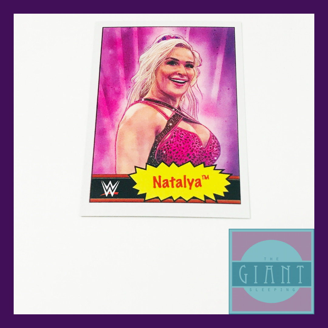 2021 Topps WWE Living Set Natalya #69 Pro Wrestling Card Online Only