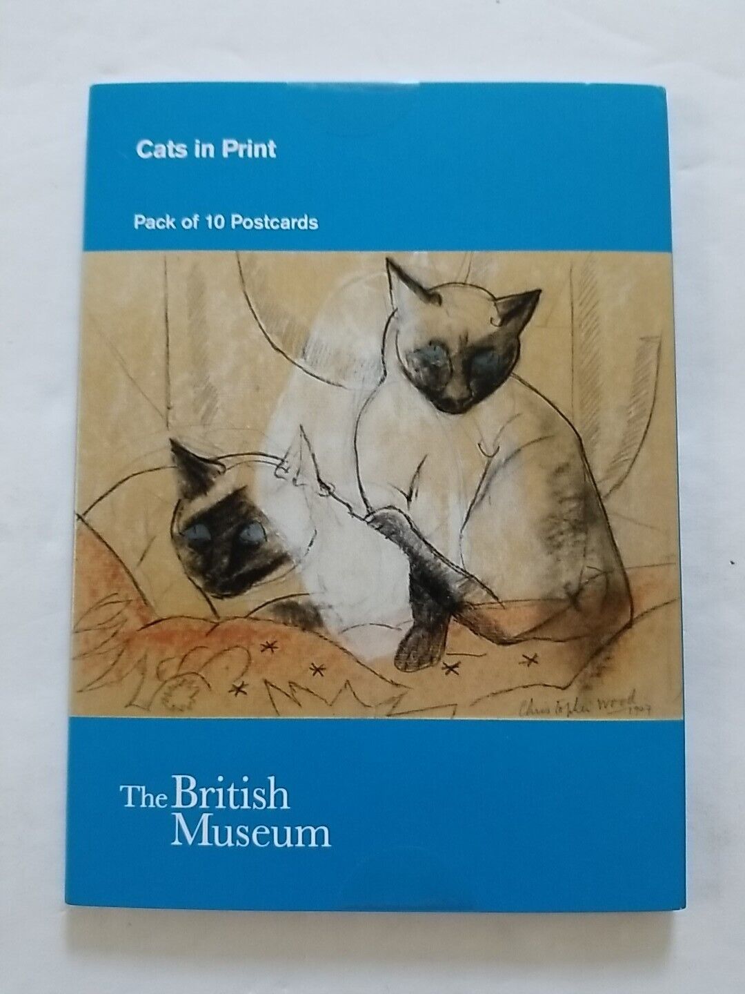 Cats In Print Pack of 10 Postcards The British Museum NEW in package 