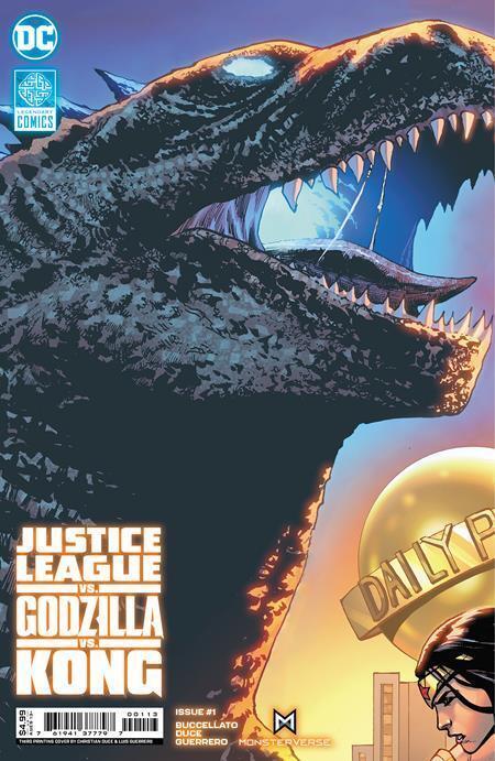 JUSTICE LEAGUE VS GODZILLA VS KONG #1 FINAL PRINTING DC COMICS