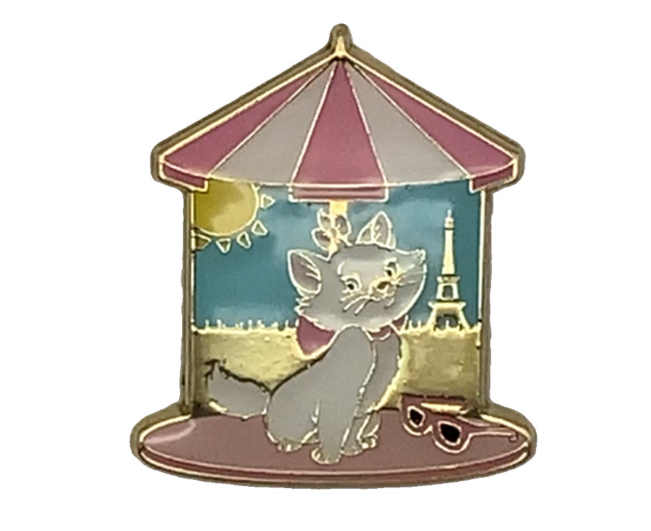 Disney Loungefly Classic Scenery Aristocats Marie Individual Pins