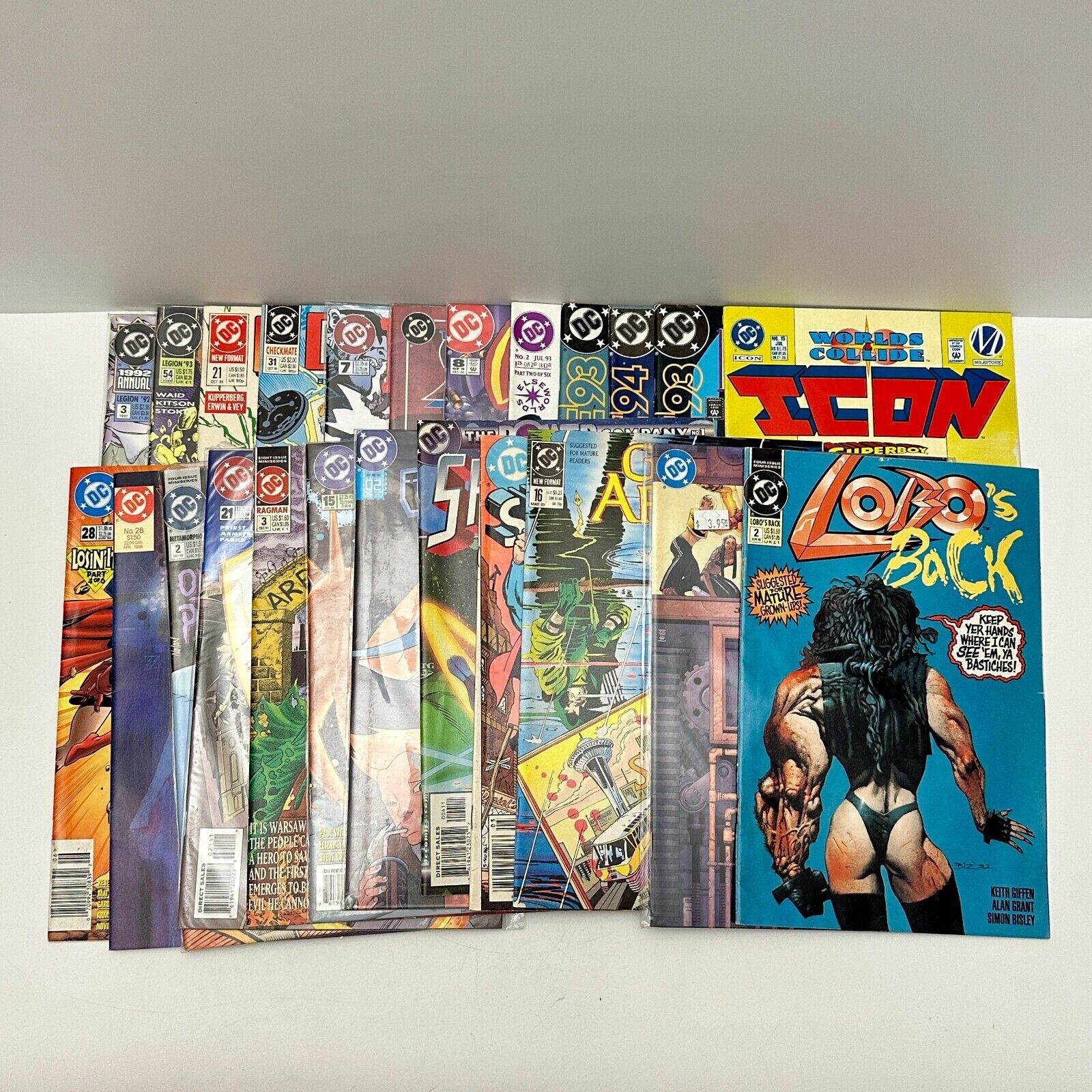 Lot of 24 Vintage DC Comic Books