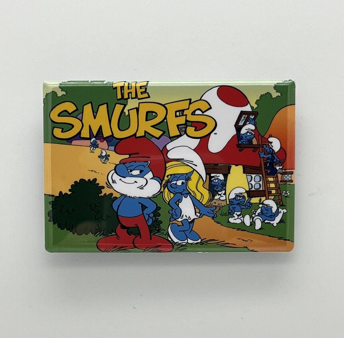 The Smurfs cartoon Souvenir Refrigerator Magnet