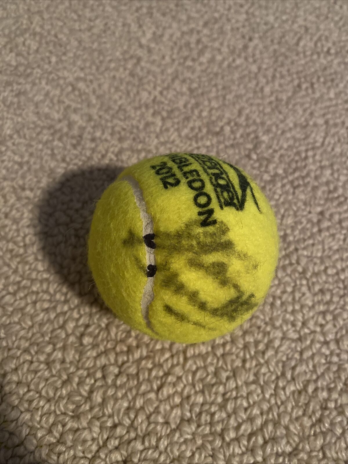 Tennis Legend Stan Smith Signed Wimbledon Tennis Ball Autographed