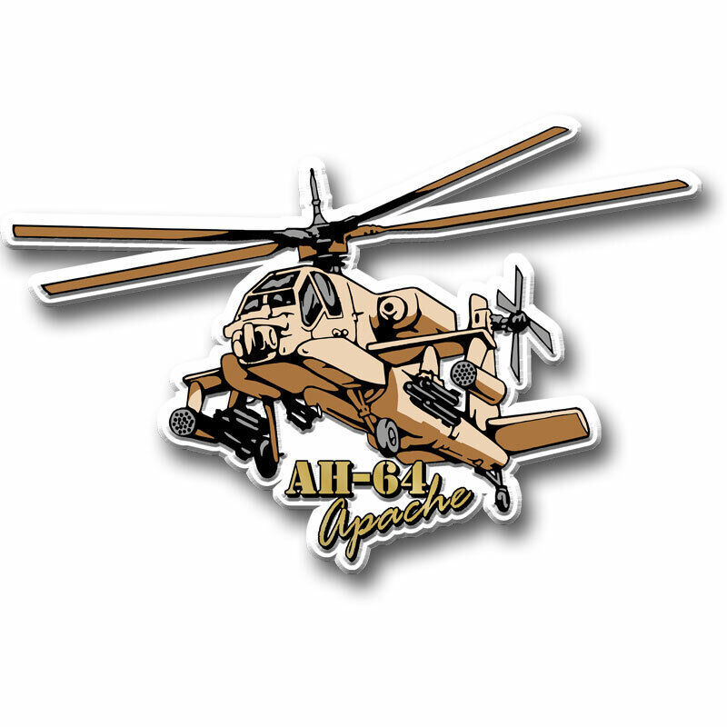 AH-64 Apache Attack Helicopter Magnet by Classic Magnets