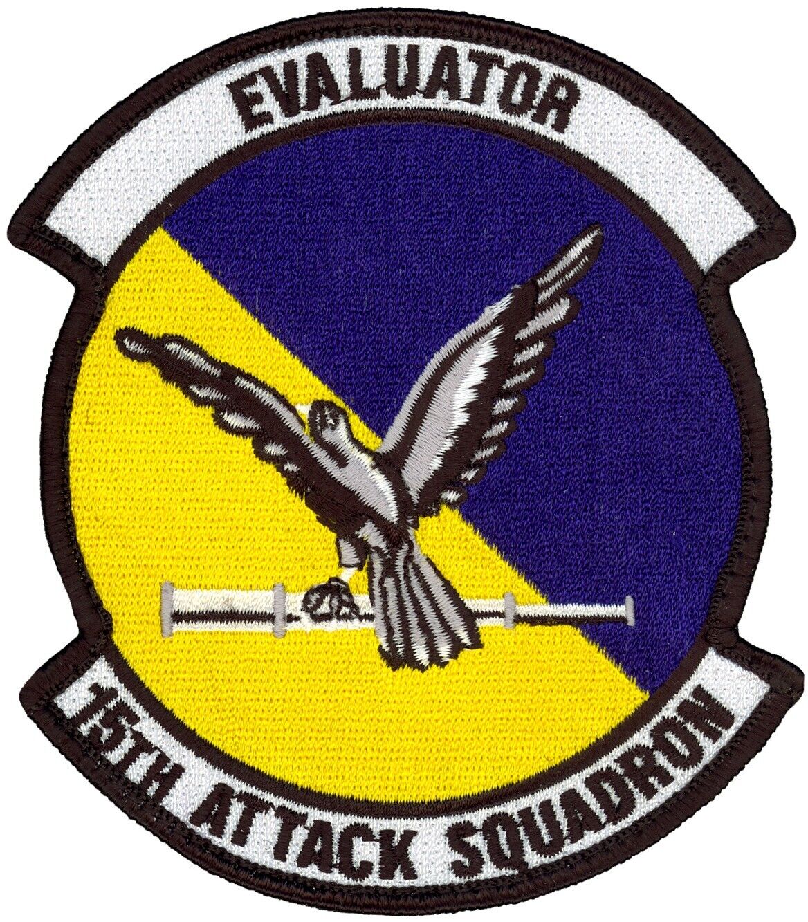 USAF 15th ATTACK SQUADRON EVALUATOR PATCH