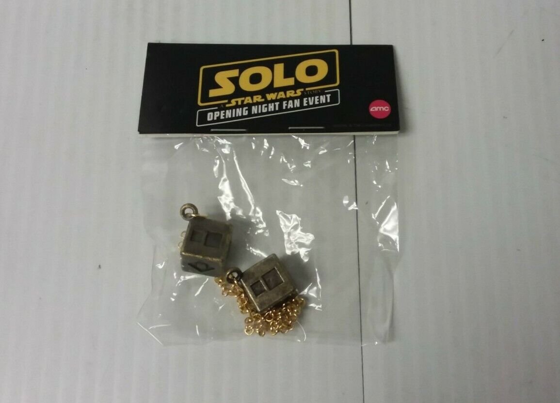 AUTHENTIC/LICNESED Solo: A Star Wars Story - AMC Opening Night -  Lucky Dice 