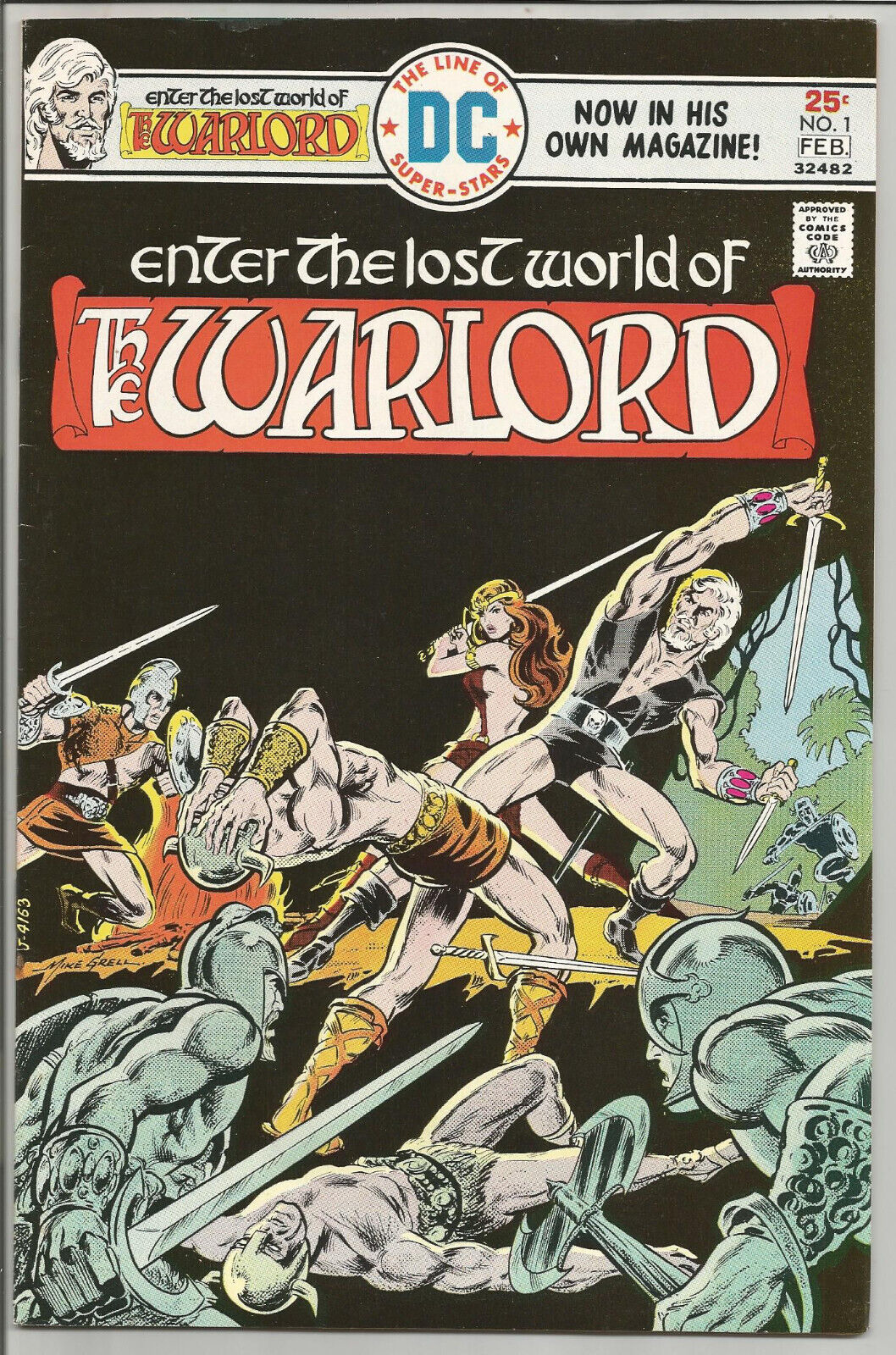The WARLORD #1 (1976, DC Comics) 1st Issue WARLORD Series VF-NM 