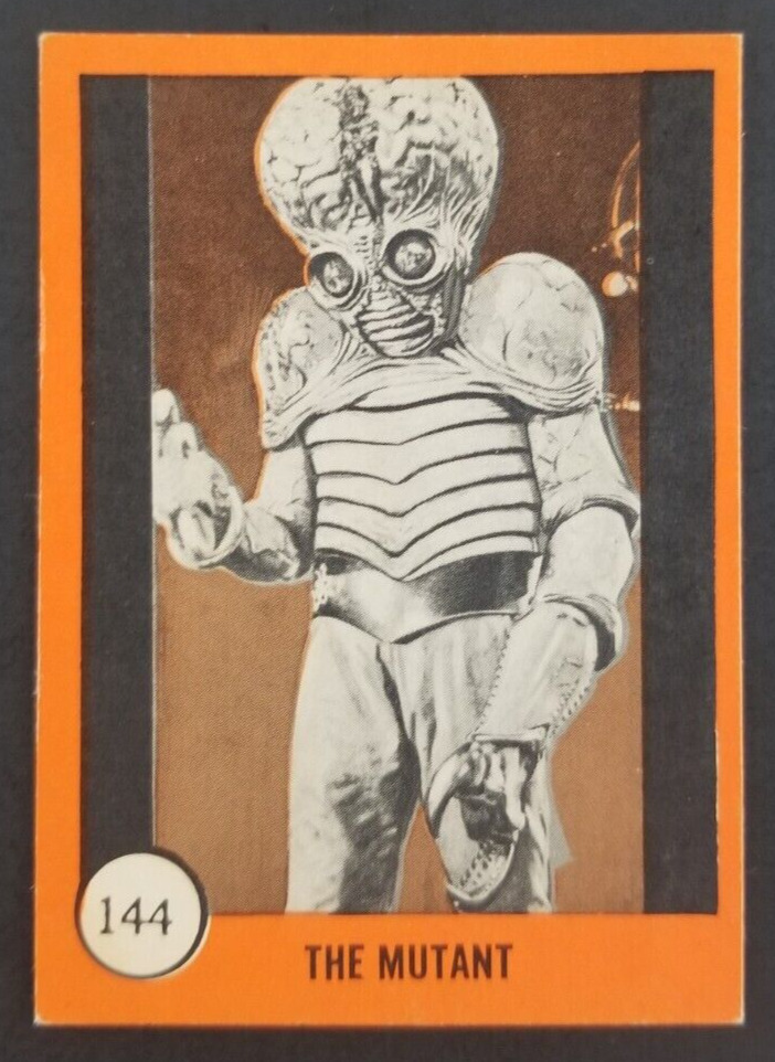 Vintage 1961 The Mutant Nu Cards Horror Monster Card #144 (EX Minor Corner Wear)