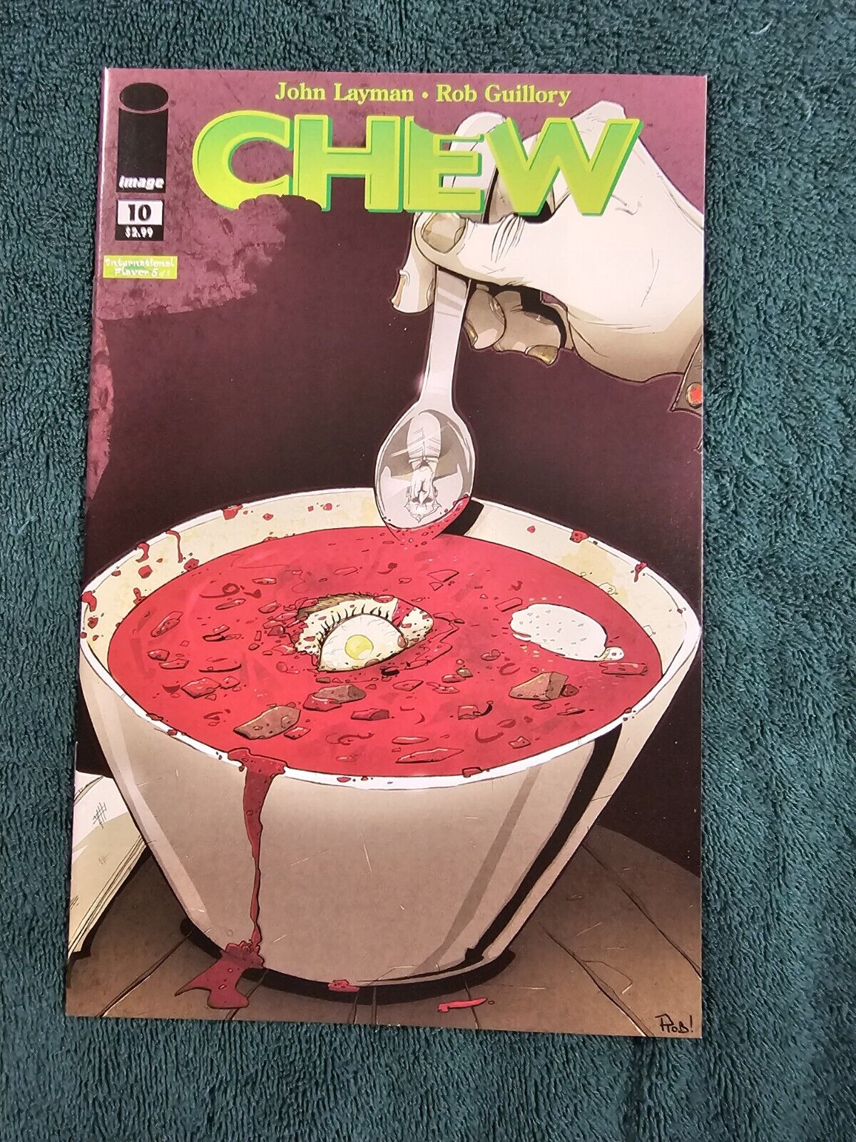 Chew #10  Image Comics 2010 John Layman Ist Print