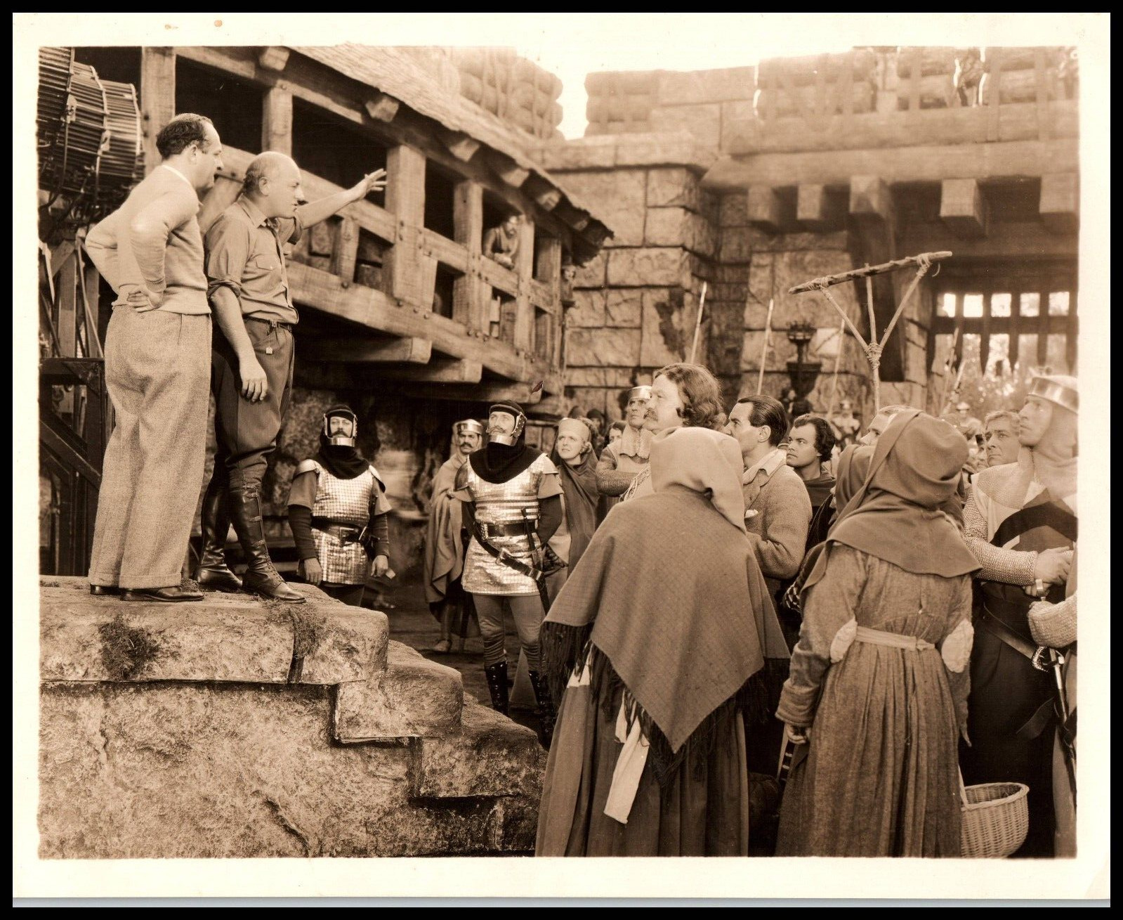 Hollywood Director Cecil B DeMille The Crusades MGM Portrait Orig 1930s Photo 85