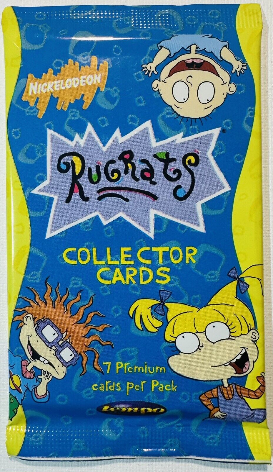 Rugrats Cards 1 Sealed Pack 1997 Tempo Trading Cards Nickelodeon Nicktoons