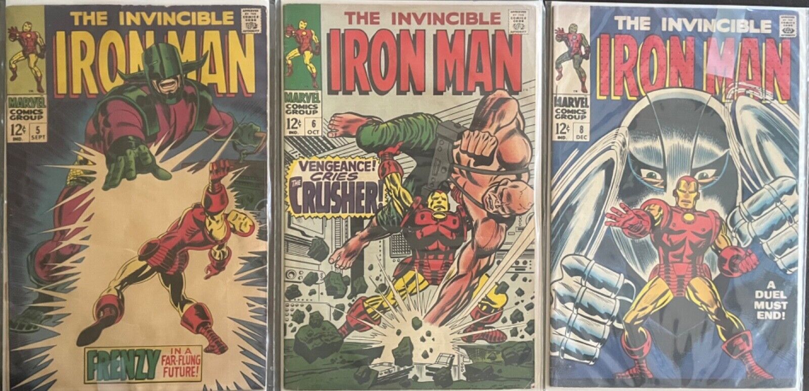 invincible Iron Man #5 #6 #8