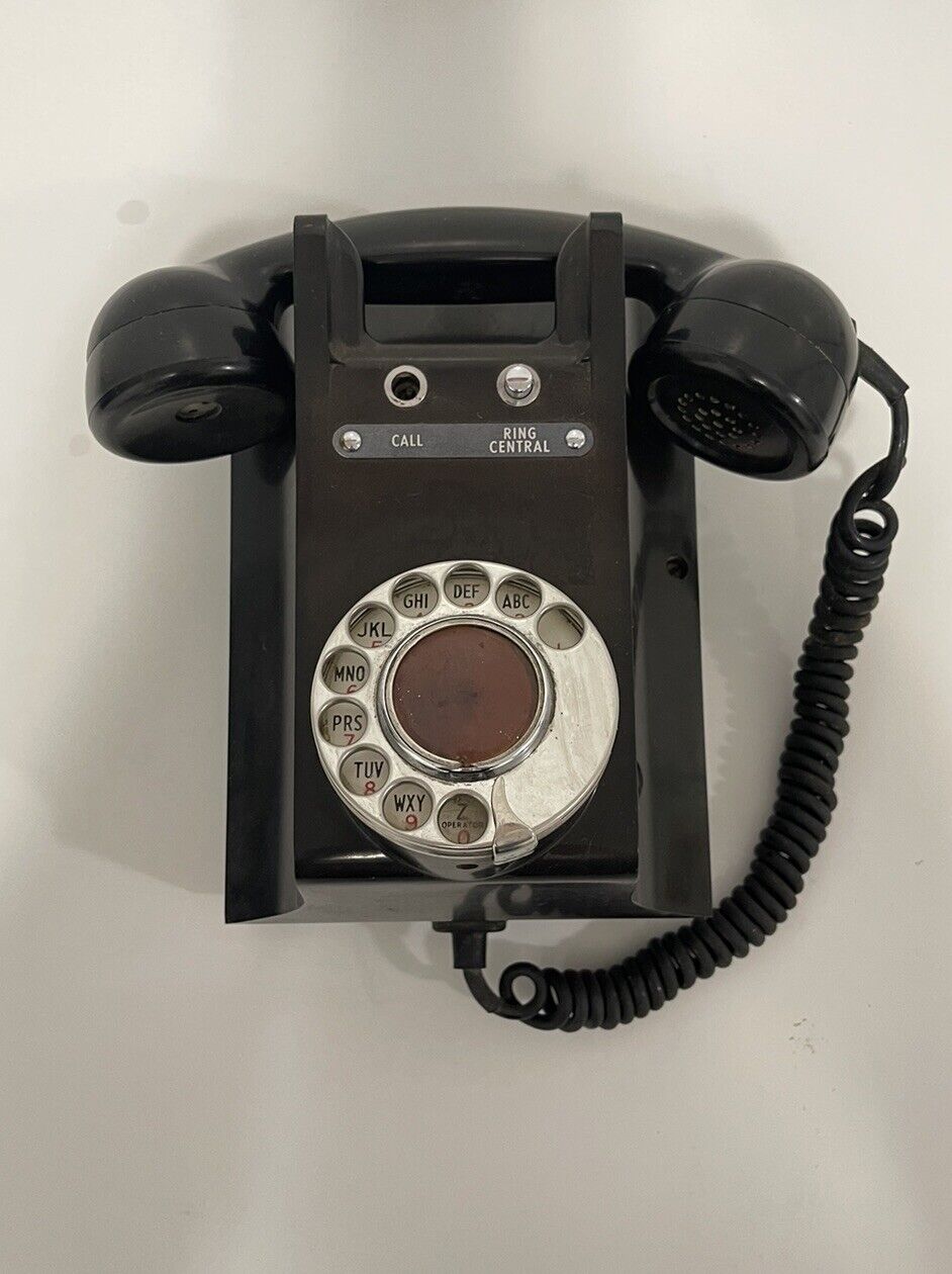 Antique Rotary Hand crank Telephone  ETL Ericsson Party Line Model N2907C5