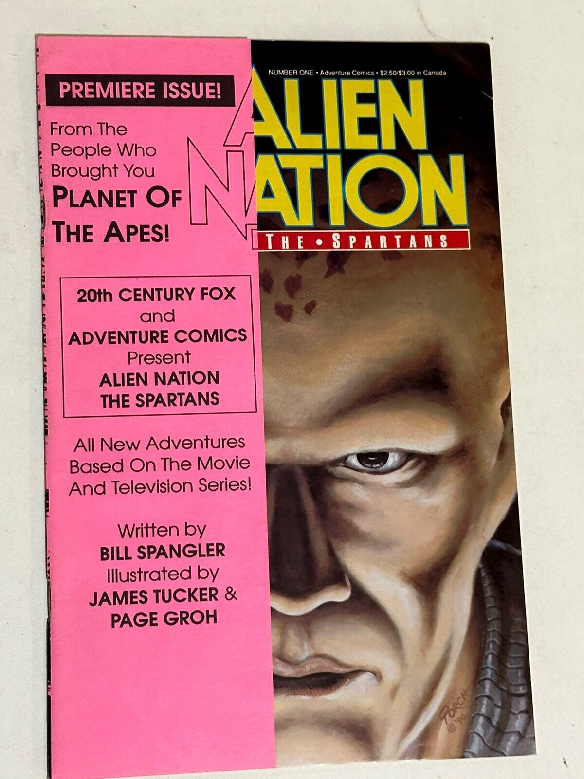 Alien Nation the Spartans 1C Malibu Comics 1990 G/VG Cardstock Cover