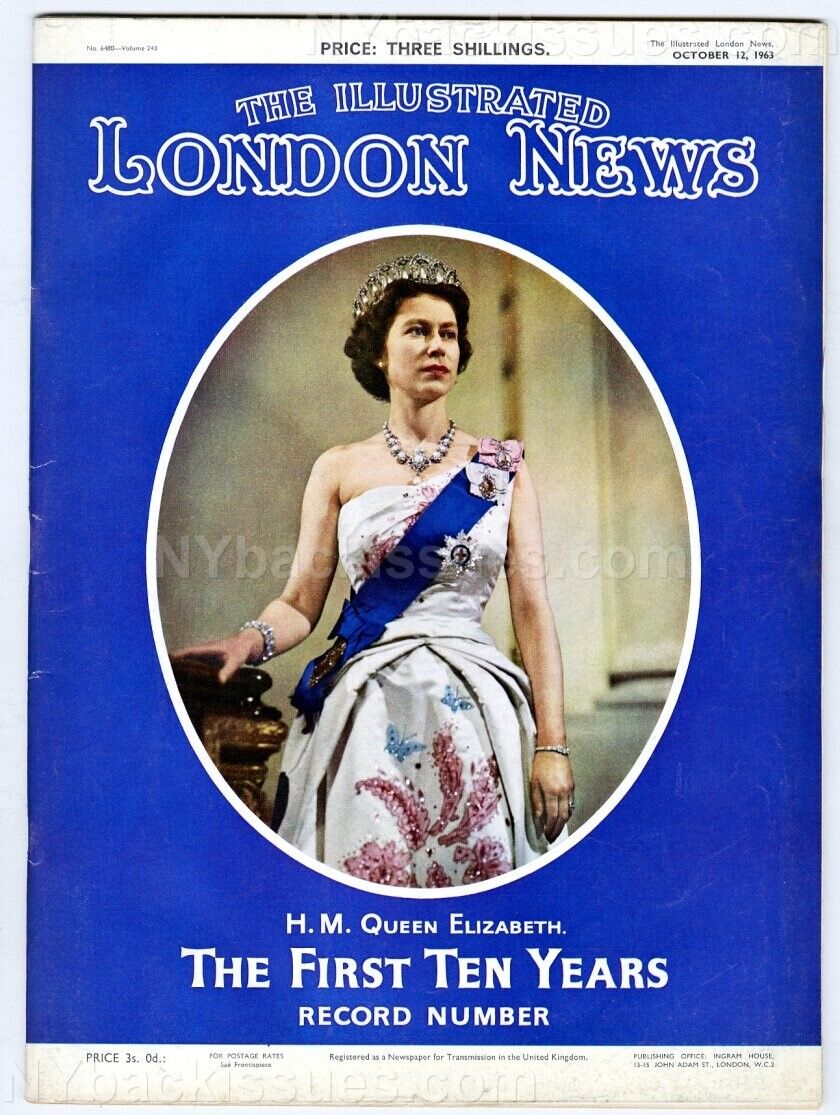 Illustrated London News October 12 1963 Queen Elizabeth II the First 10 Years