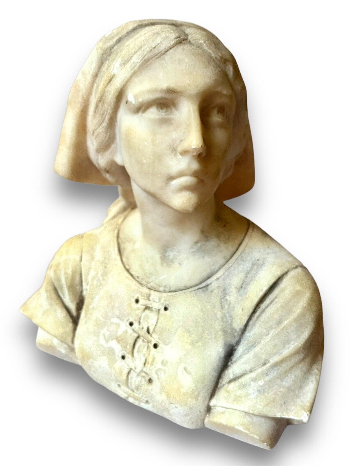 Vintage Joan Of Arc Bust 8 Inches